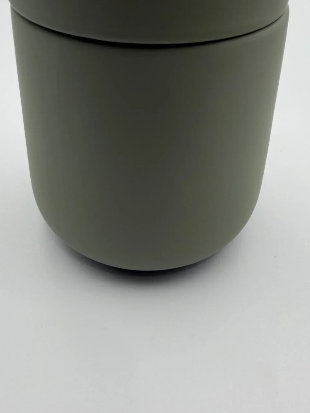 Zone Denmark Nova One Stoneware Jar with Lid Matcha Green Minimalist NIB